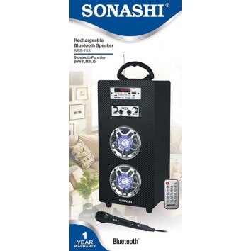 Sonashi Rechargeable Bluetooth Speaker